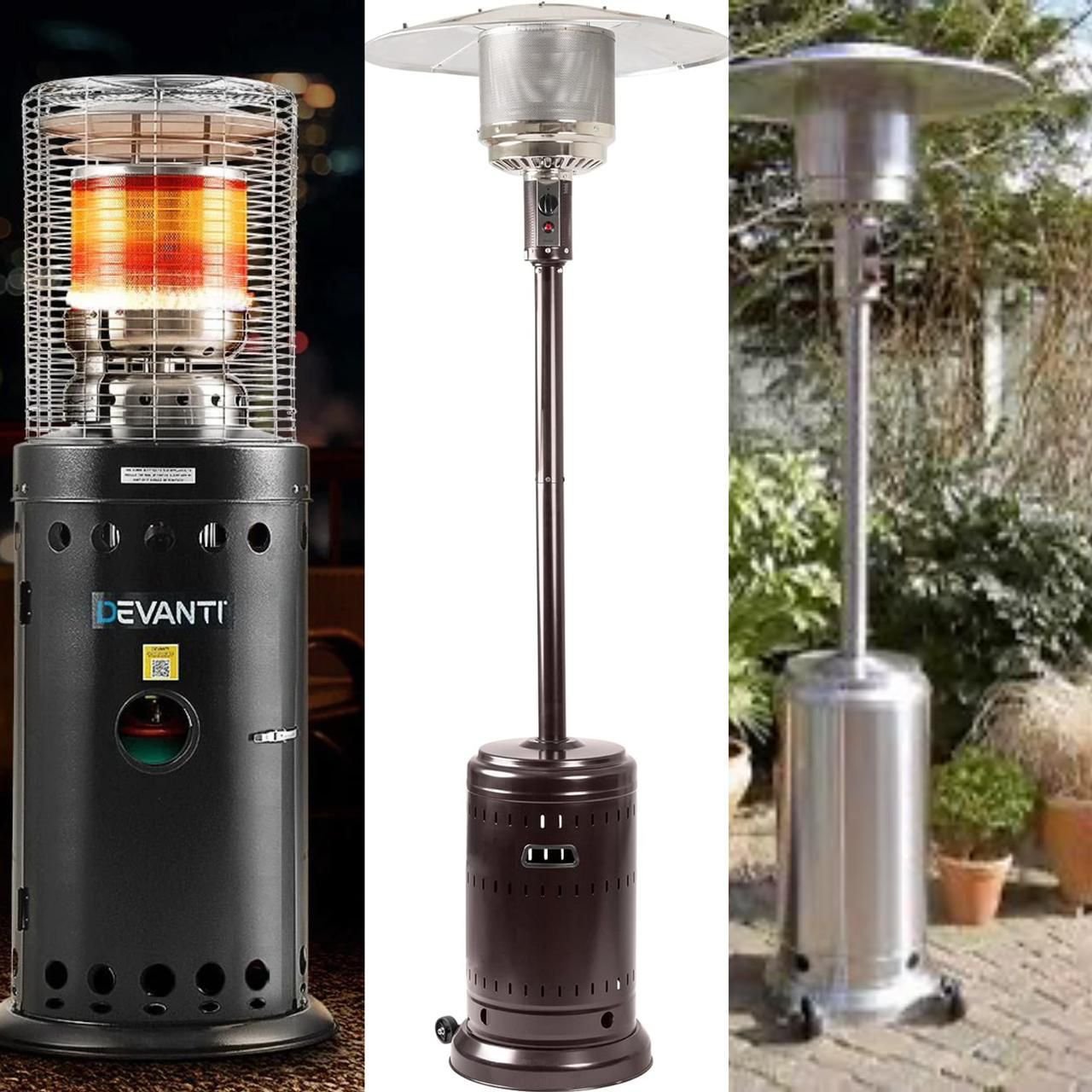 Gas Heater Rental with Tank - Outdoor Heating